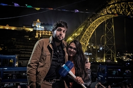 Axel e Marina no S. João - Porto 