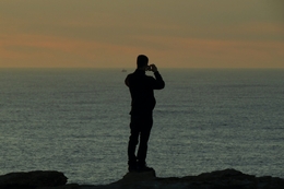 Pôr do sol no Cabo Carvoeiro 