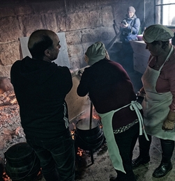 Na cozinha 