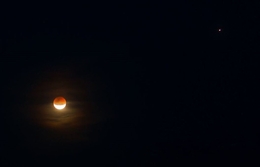 Red Moon and Mars 