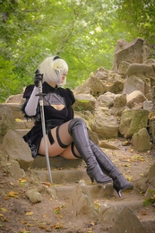 2B Nier Automata cosplay 