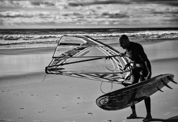 "Against the wind" 