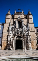 Entrada do Mosteiro de Santa Cruz _ Coimbra 