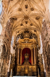 Altar principal do Mosteiro de Santa Cruz 