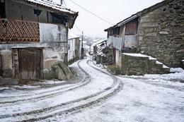 Neve na aldeia 