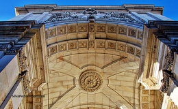 ARCO DA RUA AUGUSTA  -  LISBOA  . 