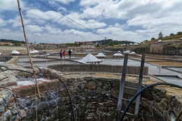 Salinas de Rio Maior. Poço de extracção. 