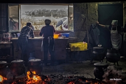 Na cozinha de S. Sebastião 