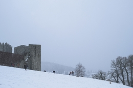 Montalegre com neve 